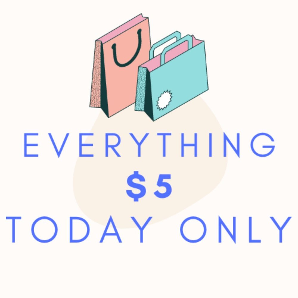 $5 sale :)